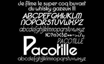 Pacotille Font Family