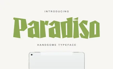 Paradiso Font