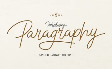 Paragraphy Font