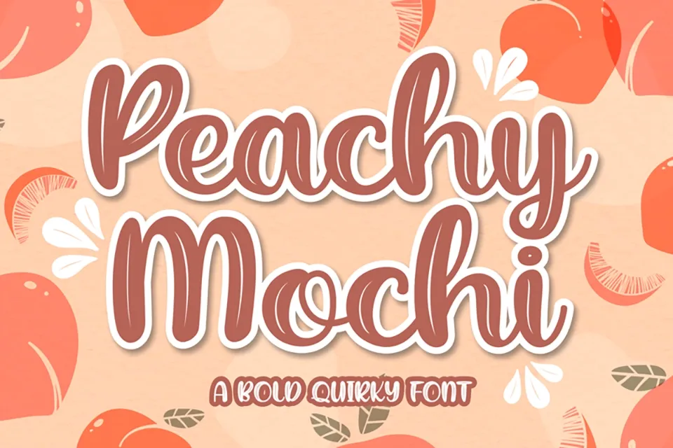 Peachy Mochi Font