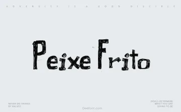 Peixe Frito Font