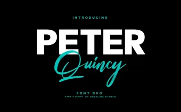 Peter Quincy Font Duo