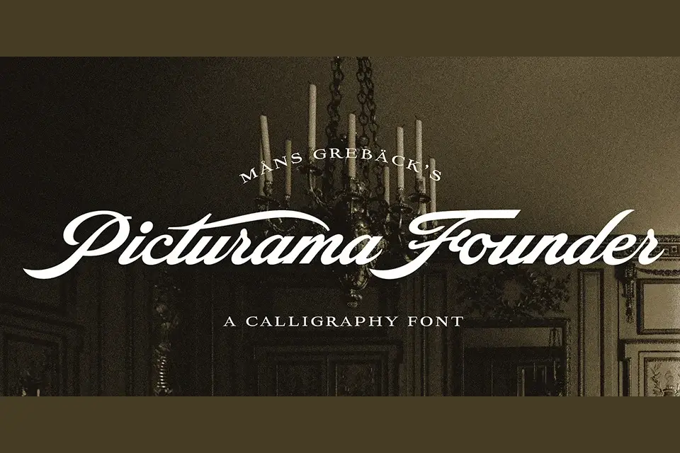 Picturama Founder Font