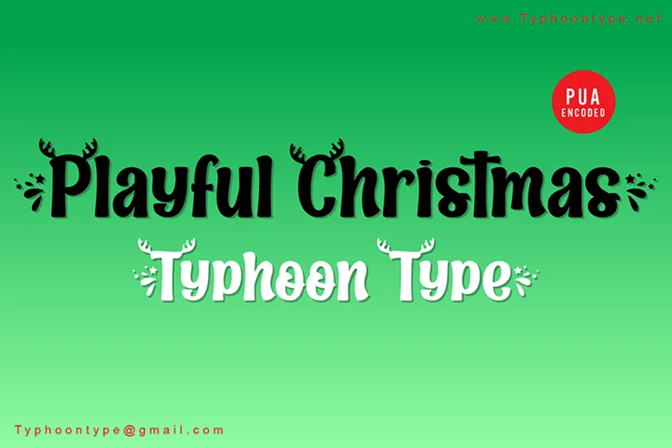 Playful Christmas Font