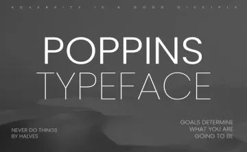 Poppins Font