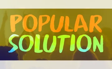 Popular Solution Font