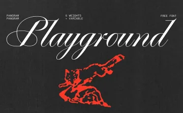 PP Playground Font