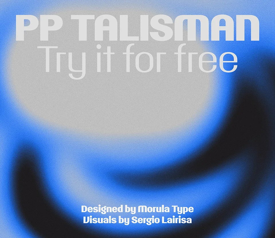 pp talisman typeface download