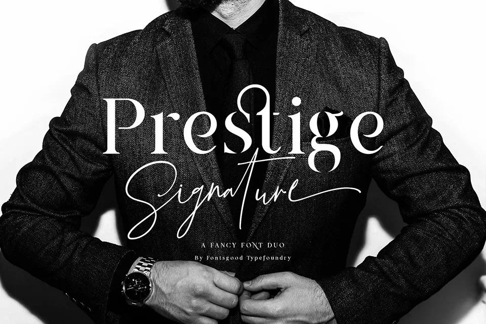 Prestige Signature Script Font