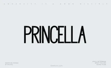 Princella Sans Font