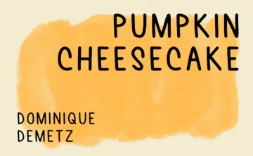 Pumpkin Cheesecake Font