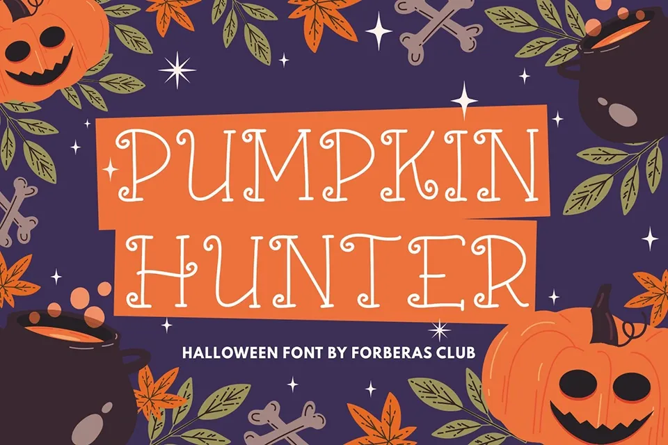 Pumpkin Hunter Font