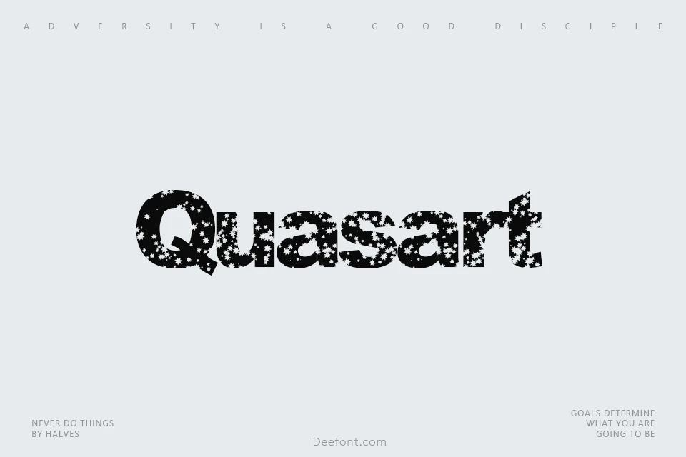 Quasart Font