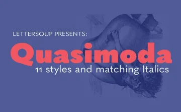 Quasimoda Font Family