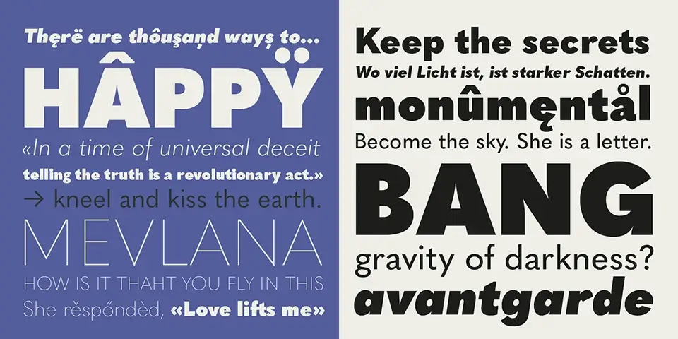 Quasimoda Font Family