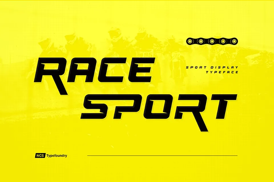 Race Sport Font