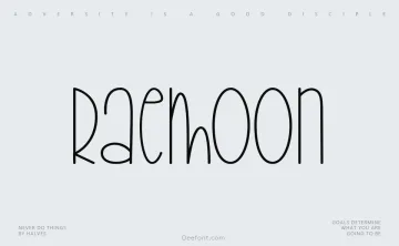 Raemoon Font