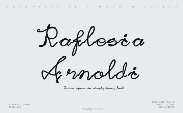 Raflesia Arnoldi Font