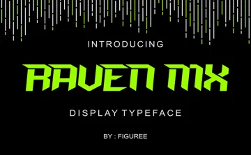 Raven MX Font