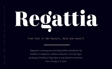 Regattia Font