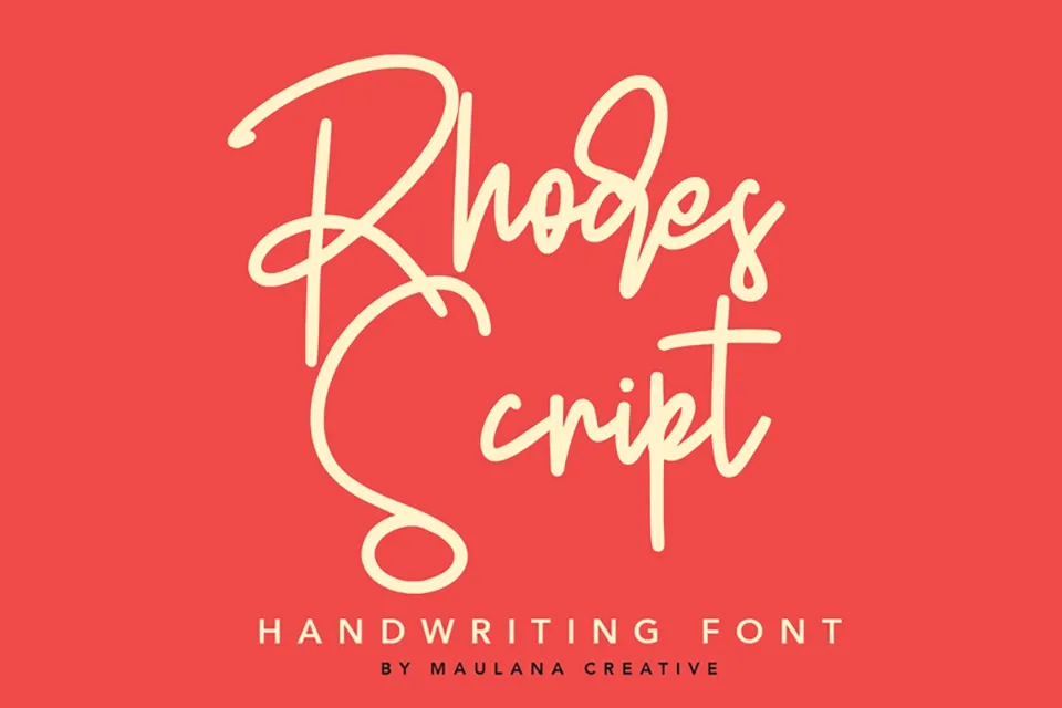 Rhodes Font