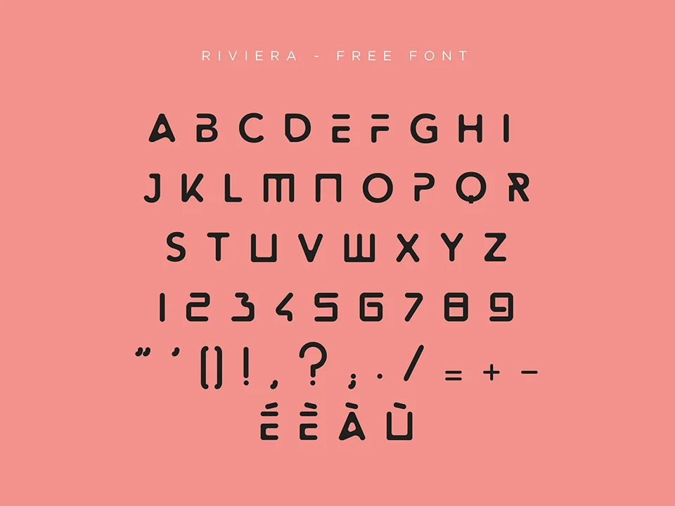 riviera font download