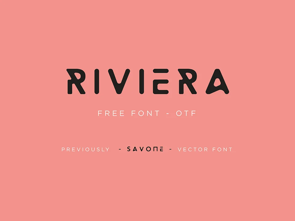 riviera typeface download
