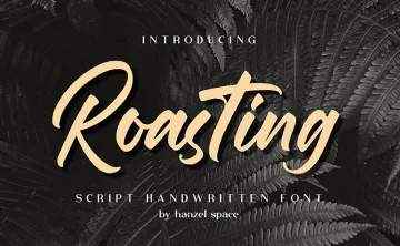 Roasting Script Font