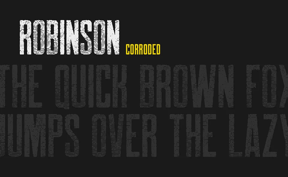 robinson typeface download