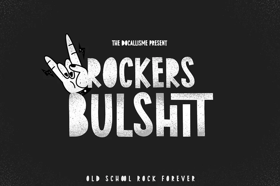 Rockers Bulshit Font