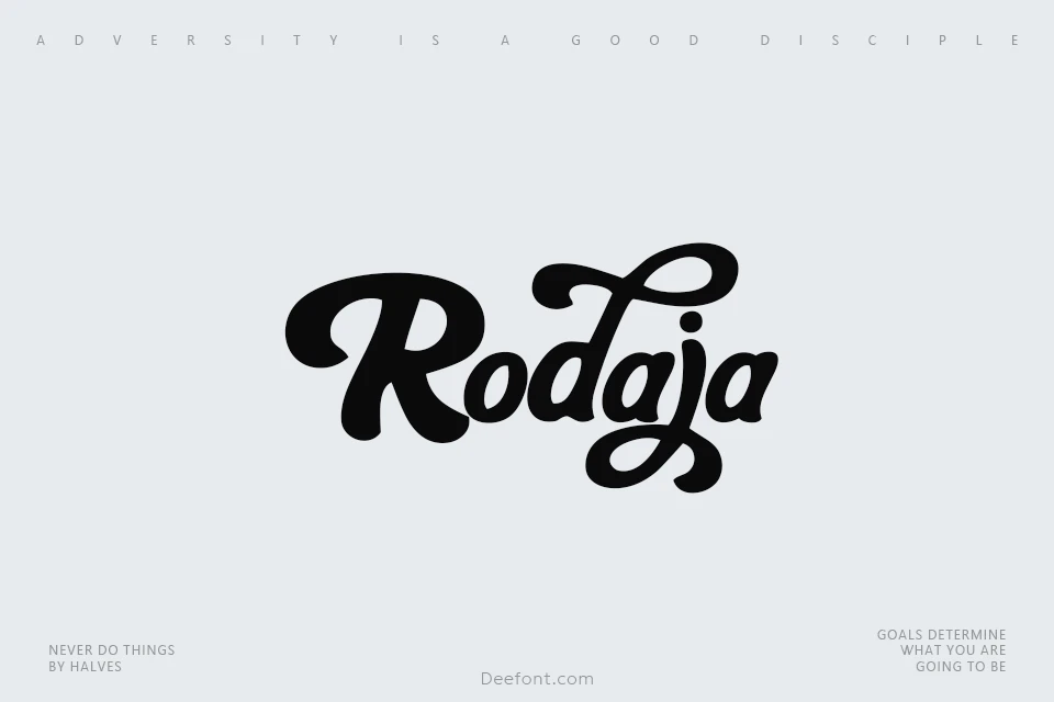 Rodaja Font