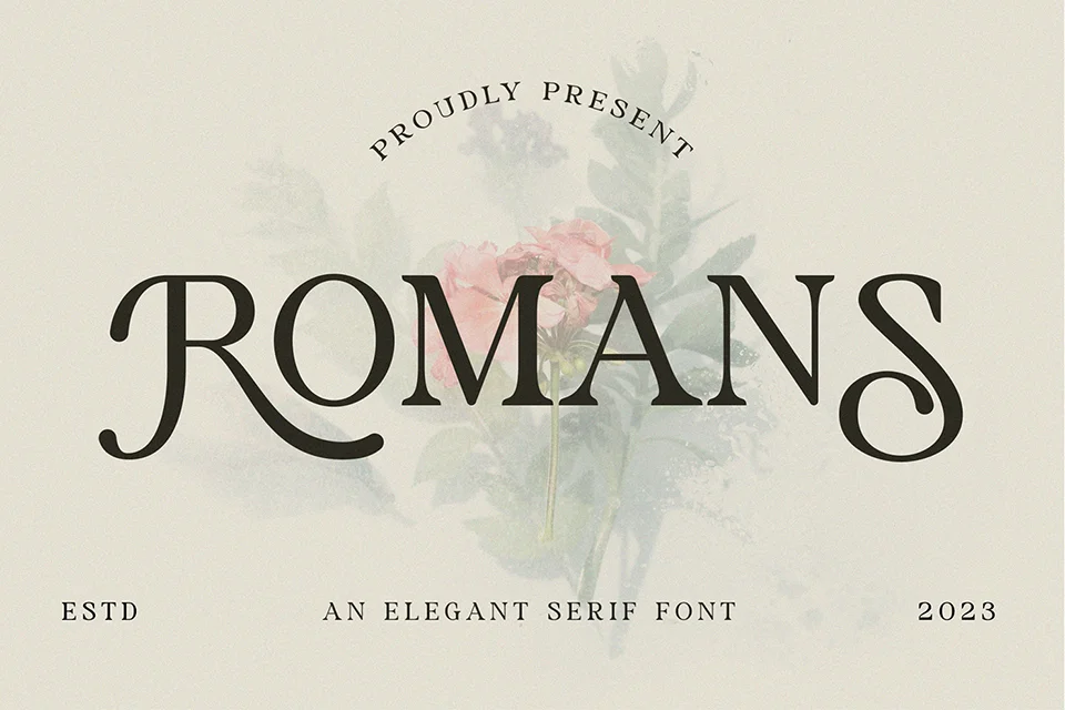 Romans Font