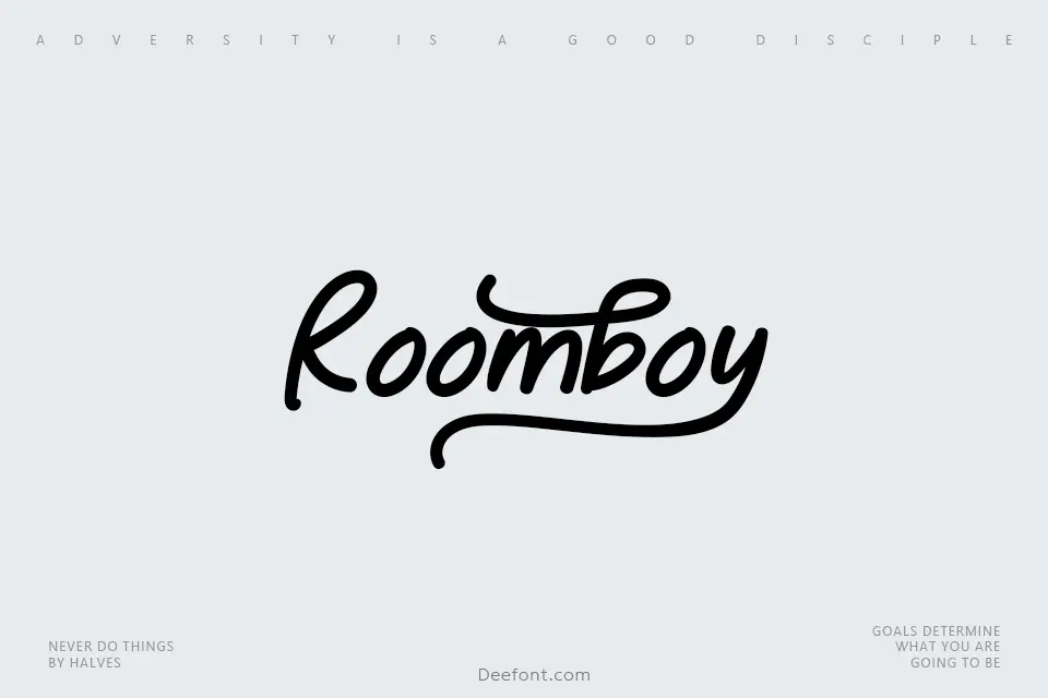 Roomboy Font
