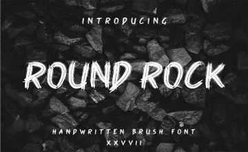 Round Rock Font