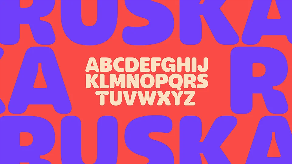 Ruska Font - Free Download & Preview | Deefont