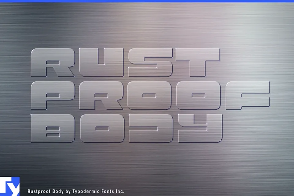 Rustproof Body Font