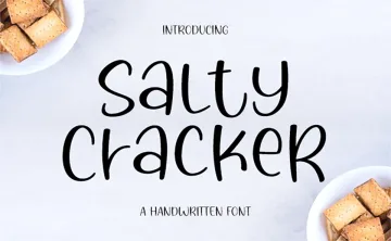 Salty Cracker Font