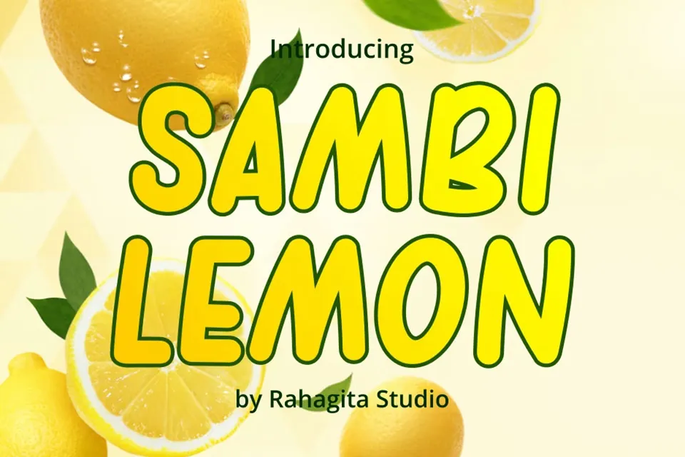 Sambi Lemon Font