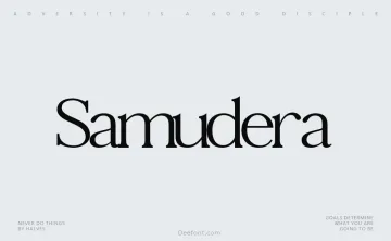 Samudera Font