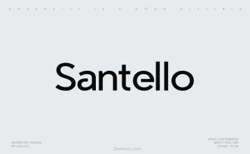 Santello Font