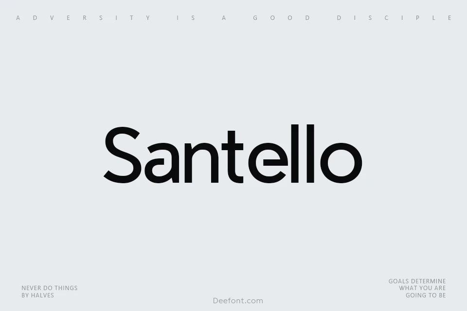 Santello Font