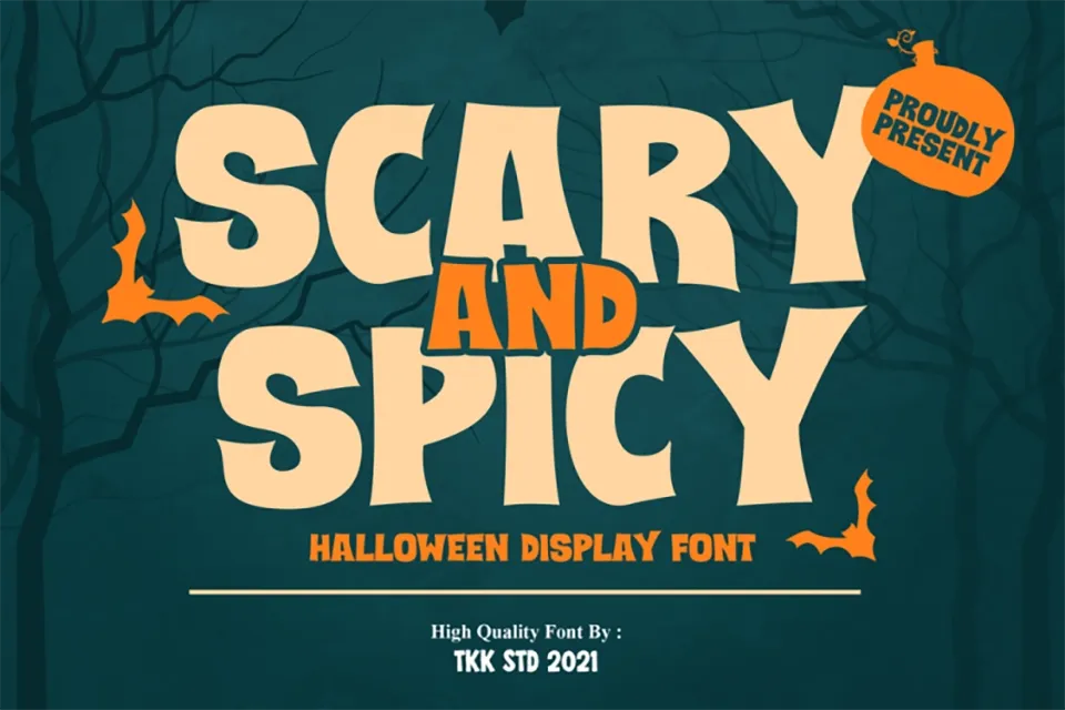 Scary And Spicy Font