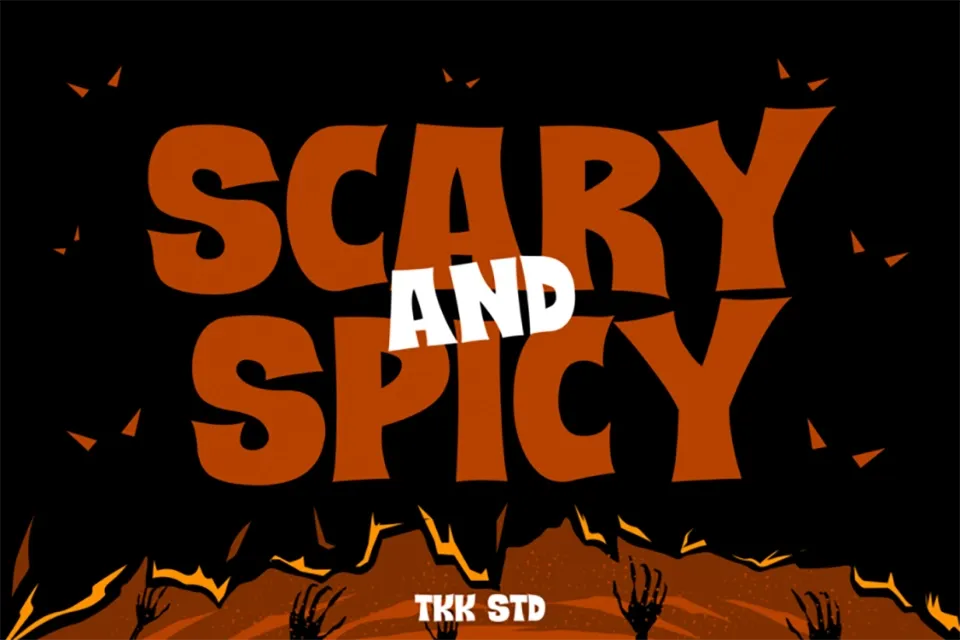 Scary And Spicy Font