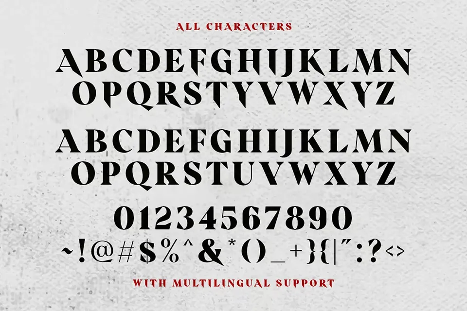 Scary Things Font