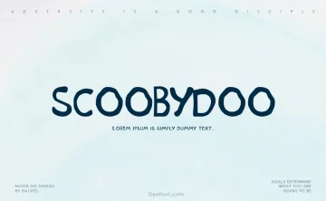 Scooby Doo Font