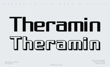 SF Theramin Gothic Font Family