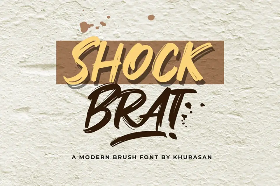 Shock Brat Font