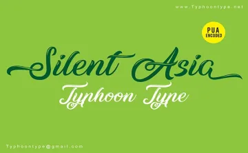 Silent Asia Font