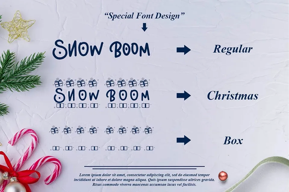 Snow Boom Font