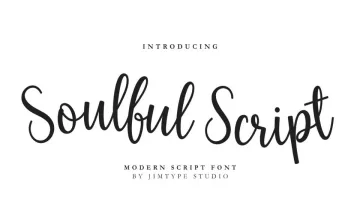 Soulful Script Font